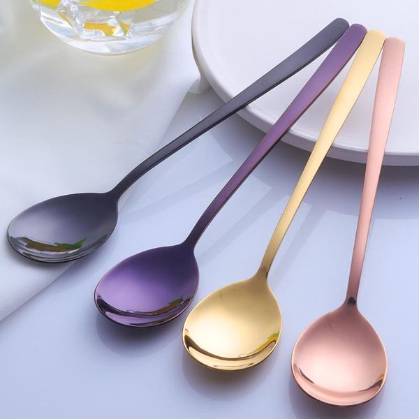 pcs/lot stainless steel long handled spoon gold plated rose dessert coffee rice spoons flatware sets
pcs/lot stainless steel long handled spoon gold plated rose dessert coffee rice spoons flatware sets
