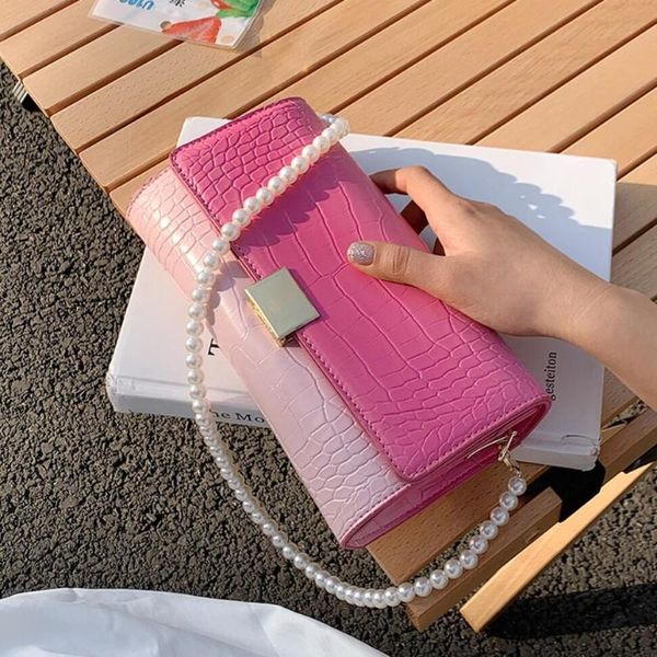evening bags stone pattern pearl underarm bag 2021 quality pu leather women's designer handbag gradient shoulder messenger clutch
evening bags stone pattern pearl underarm bag 2021 quality pu leather women's designer handbag gradient shoulder messenger clutch