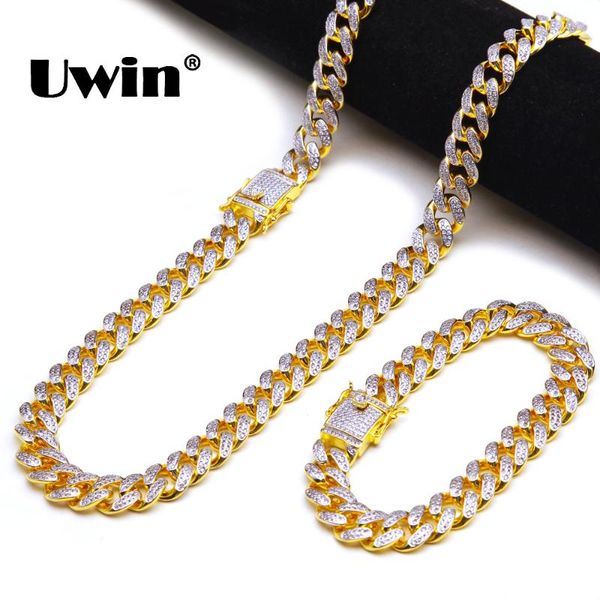 earrings & necklace uwin 13mm micro pave cubic zirconia cuban link necklace& bracelet set double silver color fashion jewelry hiphop men/wom
earrings & necklace uwin 13mm micro pave cubic zirconia cuban link necklace& bracelet set double silver color fashion jewelry hiphop men/wom