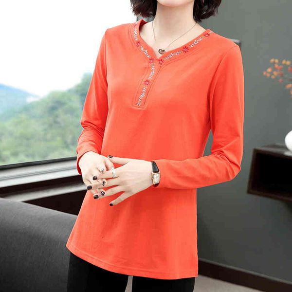 women's sweaters shintimes v-neck t women's shirt vintage cotton embroidered plus size t sleeve long woman clothes femme bblv, White;black
women's sweaters shintimes v-neck t women's shirt vintage cotton embroidered plus size t sleeve long woman clothes femme bblv, White;black