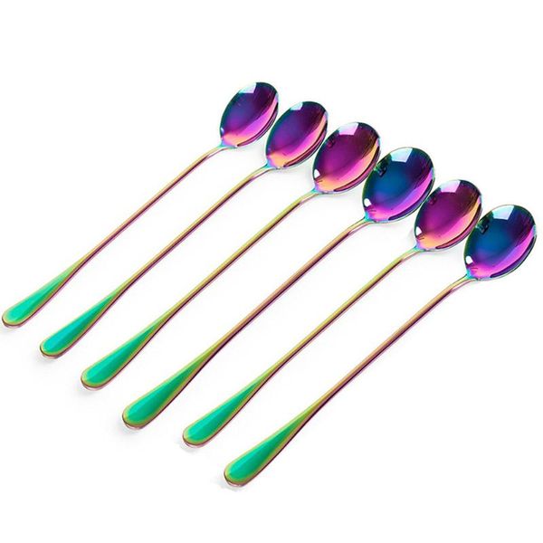 pcs/set stainless steel soup spoons long handle mixing ice cream stirring spoon dessert coffee tableware kitchen supplies
pcs/set stainless steel soup spoons long handle mixing ice cream stirring spoon dessert coffee tableware kitchen supplies