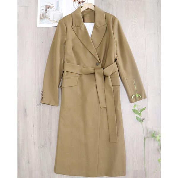 women's wool & blends women mid-length coat single breasted long sleeve lace-up sashes loose straight autumn winter simple female jacke, Black
women's wool & blends women mid-length coat single breasted long sleeve lace-up sashes loose straight autumn winter simple female jacke, Black