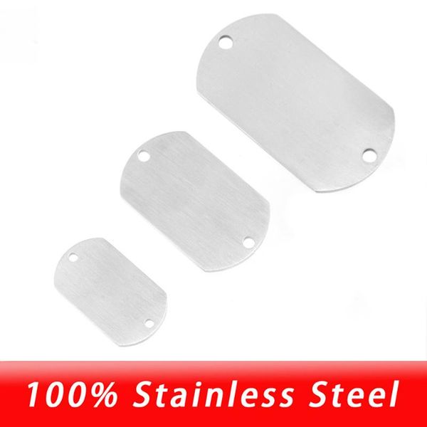 pendants stainless steel matte surface 2 loop holes dog tag blank id tags both sides brush polished wholesale 50pcs, Black
pendants stainless steel matte surface 2 loop holes dog tag blank id tags both sides brush polished wholesale 50pcs, Black