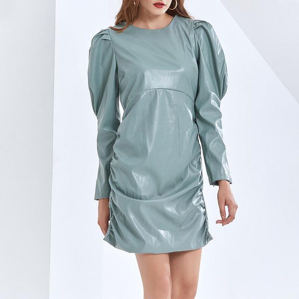 fashion dresses for women vestido de mujer o-neck long sleeve zippers pu woman night party dress casual, Black;gray
fashion dresses for women vestido de mujer o-neck long sleeve zippers pu woman night party dress casual, Black;gray