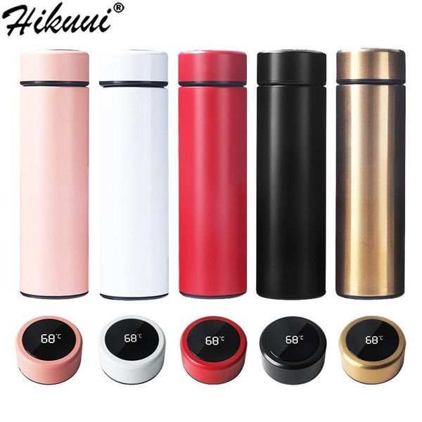 water bottles 470ml smart insulation cup 304 stainless steel vacuum temperature display simple tea bottle
water bottles 470ml smart insulation cup 304 stainless steel vacuum temperature display simple tea bottle