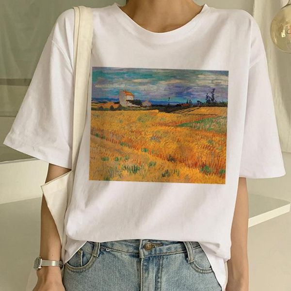 women's t-shirt 2021 t shirt art painting women funny print short sleeve harajuku tshirt fashion tees female t-shirts, White
women's t-shirt 2021 t shirt art painting women funny print short sleeve harajuku tshirt fashion tees female t-shirts, White