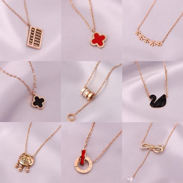 pendant necklaces factory outlet stainless steel lecklace female jewelry xiaoman waist clavicle chain necklace fashion net red, Silver
pendant necklaces factory outlet stainless steel lecklace female jewelry xiaoman waist clavicle chain necklace fashion net red, Silver