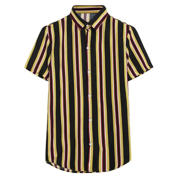 mens hawaiian shirt men 2021 summer striped printed splicing colorful short sleeve loose casual cotton men's shirts, White;black
mens hawaiian shirt men 2021 summer striped printed splicing colorful short sleeve loose casual cotton men's shirts, White;black