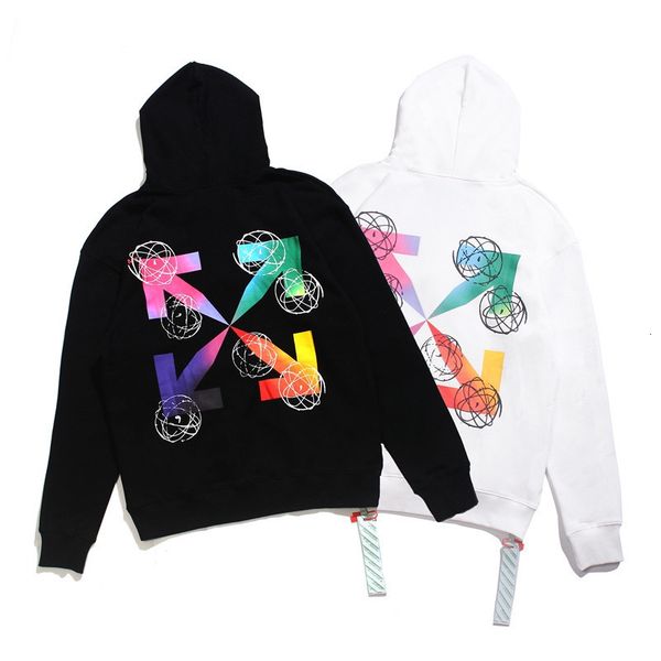quality 20s tide off high european version style color gradient arrow cotton loop hooded sweater for men and women, Black
quality 20s tide off high european version style color gradient arrow cotton loop hooded sweater for men and women, Black