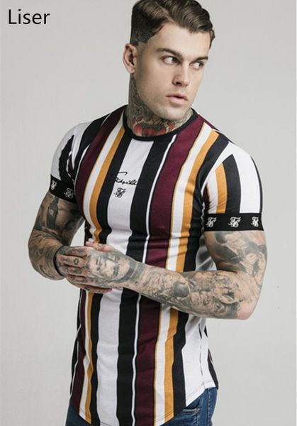 men's t-shirts stylish male brand cool shirt, casual style striped hip-hop short strip element printed attacked iktx, White;black
men's t-shirts stylish male brand cool shirt, casual style striped hip-hop short strip element printed attacked iktx, White;black