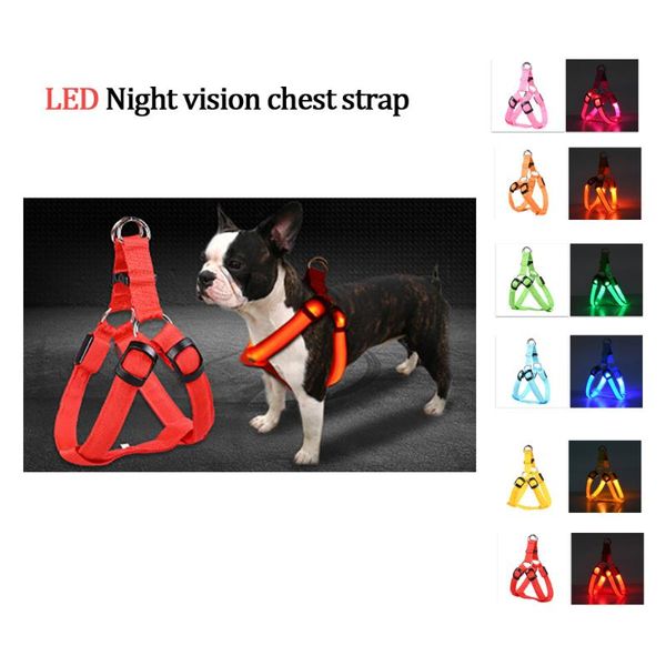 dog collars & leashes rechargeable led nylon pet cat harness flashing light collar safety leash rope belt accessories
dog collars & leashes rechargeable led nylon pet cat harness flashing light collar safety leash rope belt accessories
