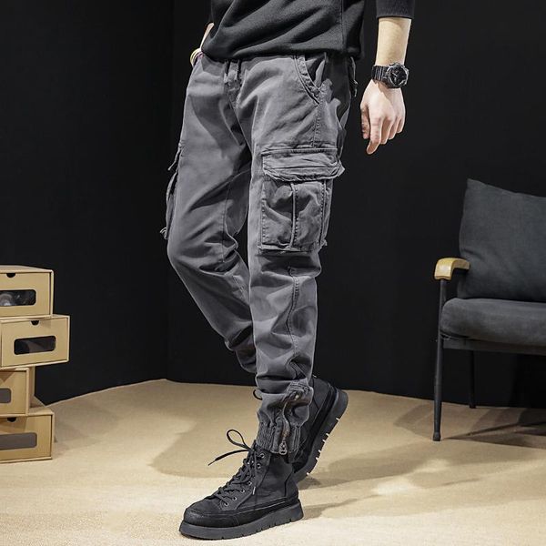 men's pants 2021 spring summer streetwear mens hip hop jogging casual men trousers big size loose sweatpants pocket cargo d96, Black
men's pants 2021 spring summer streetwear mens hip hop jogging casual men trousers big size loose sweatpants pocket cargo d96, Black