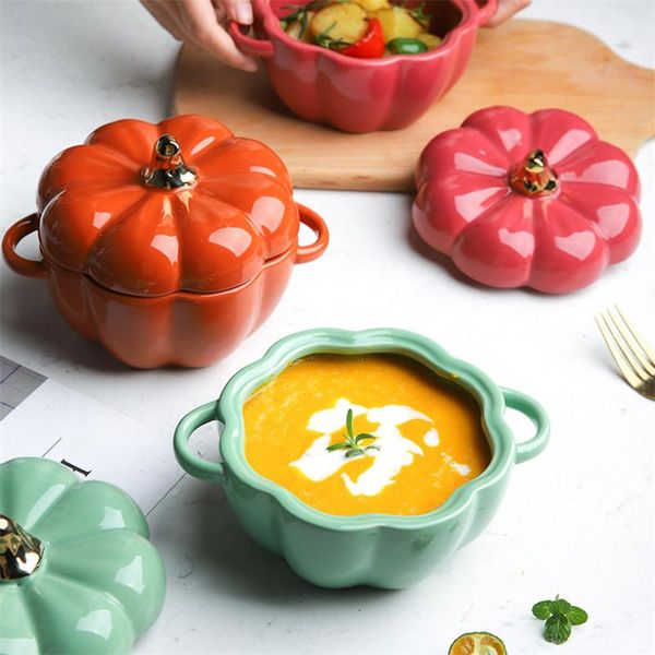 bowls creative pumpkin shape porcelain steamed egg rice bowl with lid ceramic fruit salad soup dessert cake baking tableware
bowls creative pumpkin shape porcelain steamed egg rice bowl with lid ceramic fruit salad soup dessert cake baking tableware
