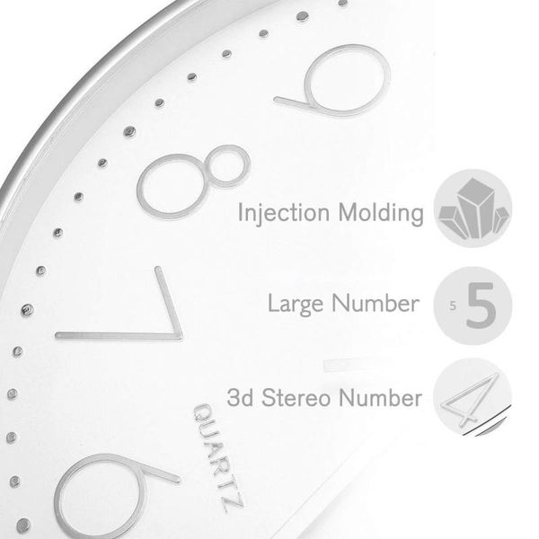 silent quartz wall clock 12inch quiet sweep movement no-ticking hanging clocks modern watches home art decor for living room
silent quartz wall clock 12inch quiet sweep movement no-ticking hanging clocks modern watches home art decor for living room
