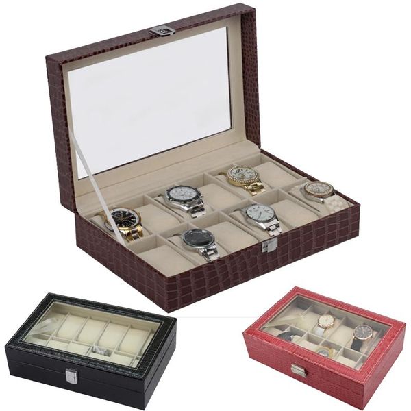 storage boxes & bins 2021 12 grids watch case box casing jewelry packing for hours sheath display
storage boxes & bins 2021 12 grids watch case box casing jewelry packing for hours sheath display