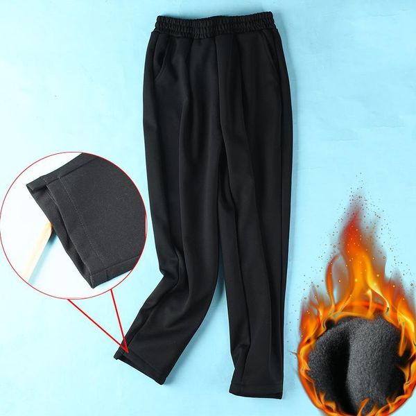 to 9xl plus size fleece pants warm long winter trousers elastic waist casual pencil black tk3018 women's & capris, Black;white
to 9xl plus size fleece pants warm long winter trousers elastic waist casual pencil black tk3018 women's & capris, Black;white