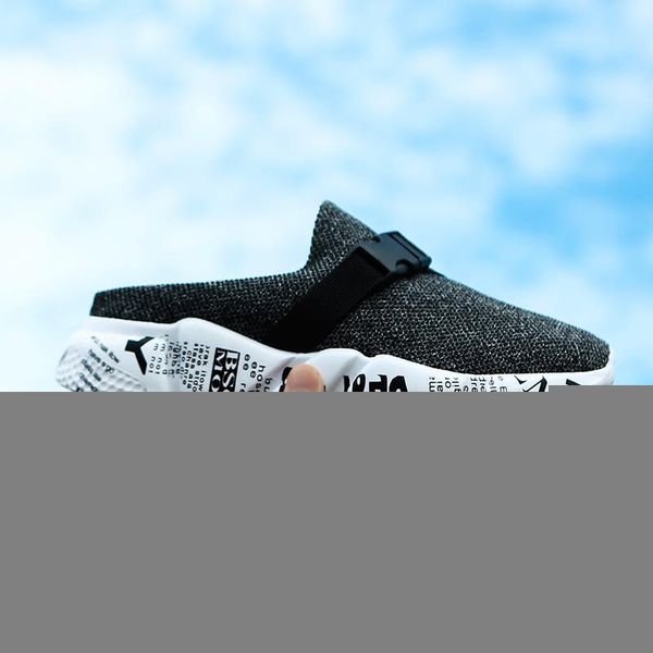 sandals summer fashion slippers men's beach shoes non-slip bird's nest trend flying woven hole two, Black
sandals summer fashion slippers men's beach shoes non-slip bird's nest trend flying woven hole two, Black