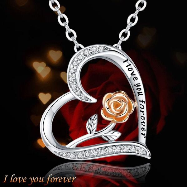 pendant necklaces fashiion necklace women's jewelry heart collar choker clavicle metal chain lover gifts for girlfriend wife, Silver
pendant necklaces fashiion necklace women's jewelry heart collar choker clavicle metal chain lover gifts for girlfriend wife, Silver