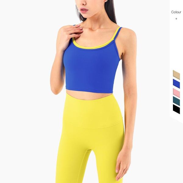 fitness sport vest yoga bra push up women female underwear gym color block double shoulder strap workout crop sling outfit
fitness sport vest yoga bra push up women female underwear gym color block double shoulder strap workout crop sling outfit
