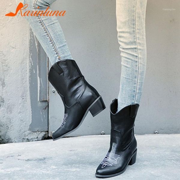 boots karin 2021 plus size 49 western woman shoes mix color thick heels comfy slip-on spring autumn1, Black
boots karin 2021 plus size 49 western woman shoes mix color thick heels comfy slip-on spring autumn1, Black