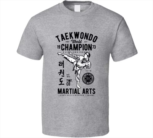 taekwondo tee world game champion 1973 world match vector men's t shirt gift new, White;black
taekwondo tee world game champion 1973 world match vector men's t shirt gift new, White;black