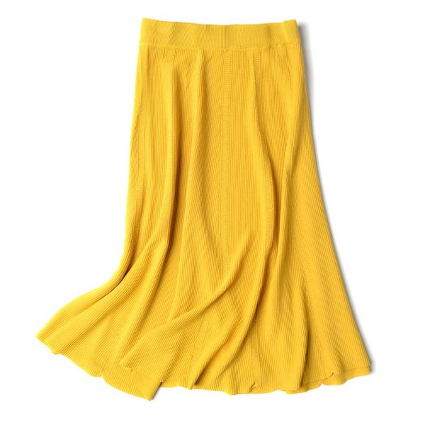 skirts hlbcbg high waist autumn winter women knitted fashion pleated skirt long soft female warm rib, Black
skirts hlbcbg high waist autumn winter women knitted fashion pleated skirt long soft female warm rib, Black