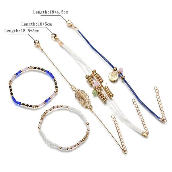 fashion multilayer beaded bracelets set for women charm party jewelry gift link, chain, Black
fashion multilayer beaded bracelets set for women charm party jewelry gift link, chain, Black