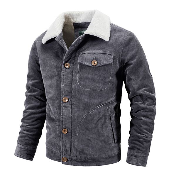 2020 winter corduroy cotton jacket men new thick keep warm sherpa cashmere casual parker men's wool clothes for snow day jackets, Black
2020 winter corduroy cotton jacket men new thick keep warm sherpa cashmere casual parker men's wool clothes for snow day jackets, Black