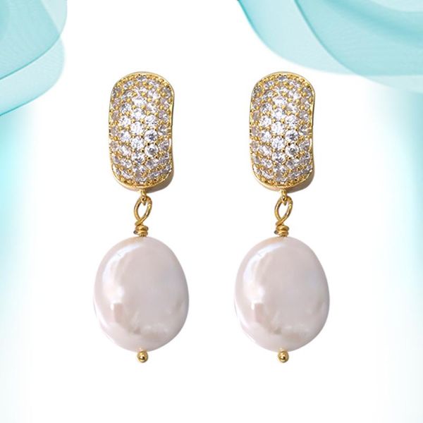 hoop & huggie fashion trendy zircon natural baroque true pearl earrings making charms for jewelry party gifts women different dangle, Golden;silver
hoop & huggie fashion trendy zircon natural baroque true pearl earrings making charms for jewelry party gifts women different dangle, Golden;silver