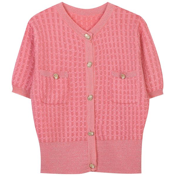 329 2021 runway spring summer brand same style sweater sleeveless crew neck cardigan pink fashion clothes womens mingmei, White;black
329 2021 runway spring summer brand same style sweater sleeveless crew neck cardigan pink fashion clothes womens mingmei, White;black