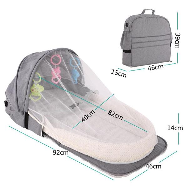 portable mom backpack bag baby sleeping bed infant travel toddler basket mummy with mosquito net for 0-18month diaper bags
portable mom backpack bag baby sleeping bed infant travel toddler basket mummy with mosquito net for 0-18month diaper bags