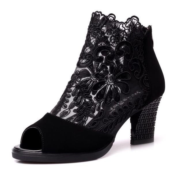 dress shoes mesh peep toe sandals summer heels single women 2021 spring and lady gauze wedding, Black
dress shoes mesh peep toe sandals summer heels single women 2021 spring and lady gauze wedding, Black