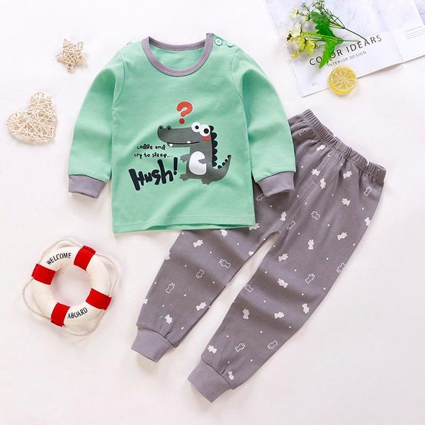 clothing sets children cartoon dinasour pajama for baby boys cute animal suit kids cotton soft sleepwear toddler nightwears rts, White
clothing sets children cartoon dinasour pajama for baby boys cute animal suit kids cotton soft sleepwear toddler nightwears rts, White