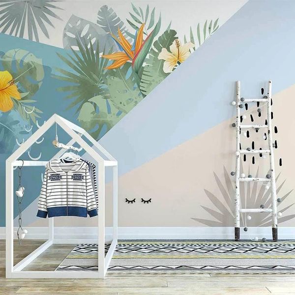 wallpapers custom 3d wall mural nordic ins hand-painted geometric tropical plants po wallpaper children background papel de parede
wallpapers custom 3d wall mural nordic ins hand-painted geometric tropical plants po wallpaper children background papel de parede