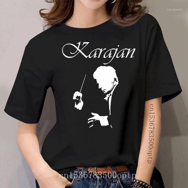 women's t-shirt women tshirt short sleeve t shirt karajan (conductor) classic, White
women's t-shirt women tshirt short sleeve t shirt karajan (conductor) classic, White