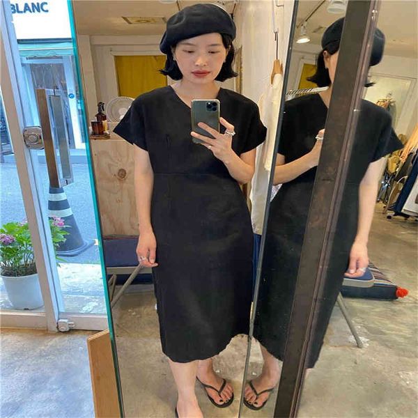 korean one-piece womens dress for summer style v-neck micro waist tailoring cotton and linen dress, Black;gray
korean one-piece womens dress for summer style v-neck micro waist tailoring cotton and linen dress, Black;gray