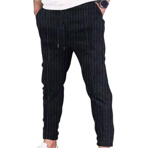 men's pants 2022 men spring casual jogger trousers fashion stripe printed pencil mens autumn mid waist slimtrousers, Black
men's pants 2022 men spring casual jogger trousers fashion stripe printed pencil mens autumn mid waist slimtrousers, Black