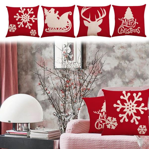 pillow case 4pcs christmas red cushion cover decorative sofa throw pillowcase decoration for home
pillow case 4pcs christmas red cushion cover decorative sofa throw pillowcase decoration for home