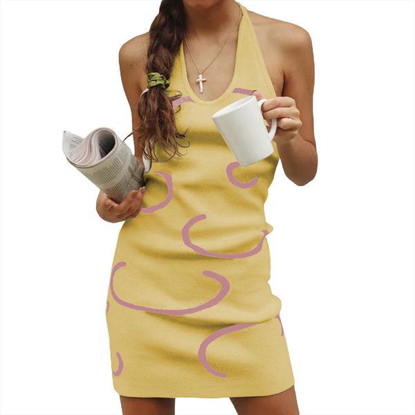 summer casual short dress, yellow womens dress printed pattern u shaped collar sleeveless skirt,xs xl, Black;gray
summer casual short dress, yellow womens dress printed pattern u shaped collar sleeveless skirt,xs xl, Black;gray