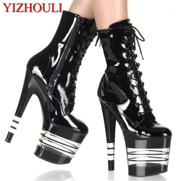 boots women's motorcycle boots, 20 cm walking fashionable short crystal shoes platform stripes1, Black
boots women's motorcycle boots, 20 cm walking fashionable short crystal shoes platform stripes1, Black