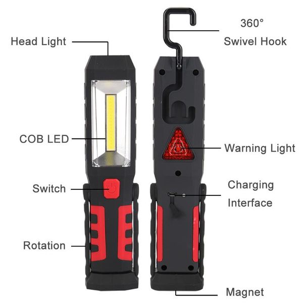 magnetic work light car garage mechanic home rechargeable torch lamp hfd889 portable lanterns
magnetic work light car garage mechanic home rechargeable torch lamp hfd889 portable lanterns