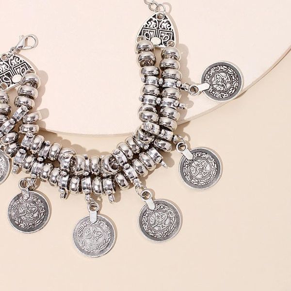 hip hop punk niche coin pendant bracelet female fashion creative style bohemian ethnic bracelets for women charm, Golden;silver
hip hop punk niche coin pendant bracelet female fashion creative style bohemian ethnic bracelets for women charm, Golden;silver