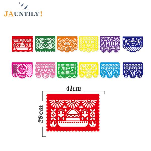party decoration 12pcs felt square mexican rave theme banner decorations day of the dead non-woven halloween supplies
party decoration 12pcs felt square mexican rave theme banner decorations day of the dead non-woven halloween supplies