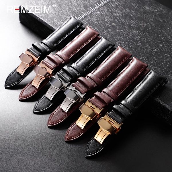watch bands calfskin leather watchband soft material band wrist strap 18mm 20mm 22mm 24mm with stainless steel butterfly buckle, Black;brown
watch bands calfskin leather watchband soft material band wrist strap 18mm 20mm 22mm 24mm with stainless steel butterfly buckle, Black;brown