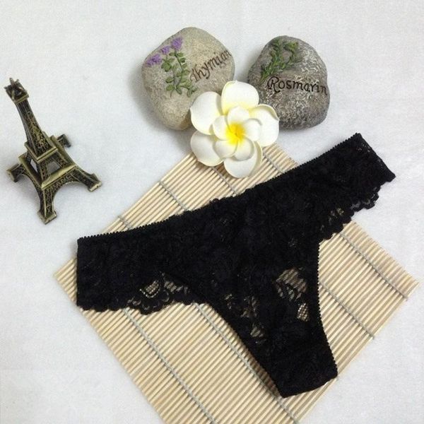women's panties underwear low waist hollow out full transparent lace t-pants briefs, Black;pink
women's panties underwear low waist hollow out full transparent lace t-pants briefs, Black;pink