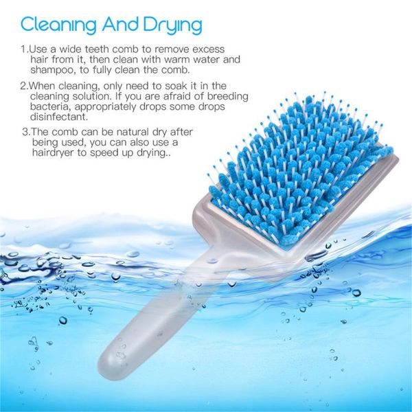 hair brushes ckeyin water absorption comb micro fiber dry absorbent quick combs portable styling anti-static care, Silver
hair brushes ckeyin water absorption comb micro fiber dry absorbent quick combs portable styling anti-static care, Silver