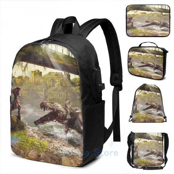 backpack funny graphic print horizon zero dawn wallpaper aloy fight usb charge men school bags women bag travel laptop
backpack funny graphic print horizon zero dawn wallpaper aloy fight usb charge men school bags women bag travel laptop
