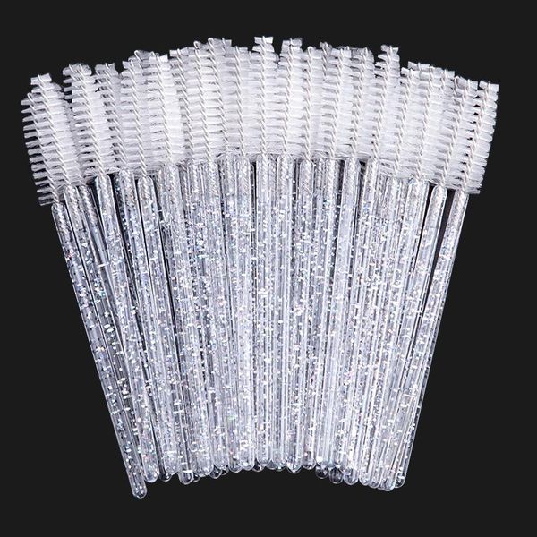 25/50pcs disposable crystal eyelash brush combeye lashes extension mascara wands makeup professional beauty tool natural false eyelashes
25/50pcs disposable crystal eyelash brush combeye lashes extension mascara wands makeup professional beauty tool natural false eyelashes