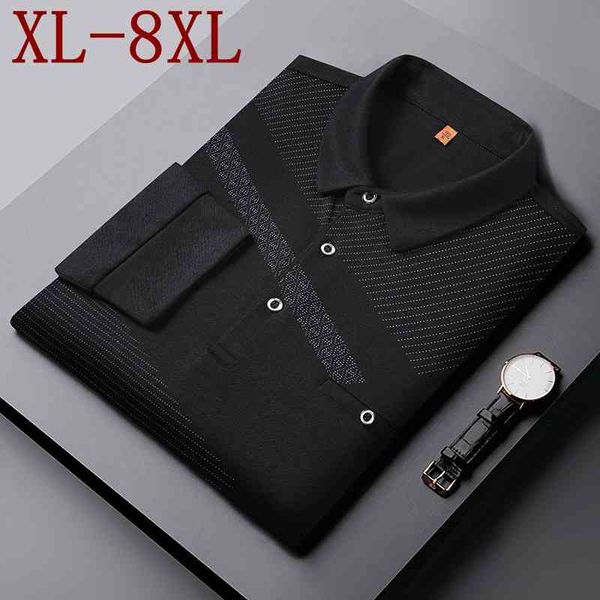 men's polos business polo, loose long sleeve shirt, casual, size 8xl, 7xl, 6xl, autumn novelty, 2021, White;black
men's polos business polo, loose long sleeve shirt, casual, size 8xl, 7xl, 6xl, autumn novelty, 2021, White;black
