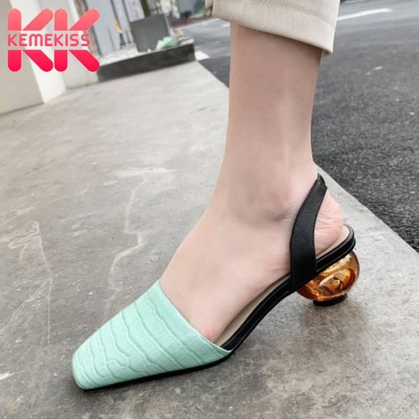 kemekiss genuine leather shoes square toe sandals crystal strange heels women stone pattern summer size 33-40, Black
kemekiss genuine leather shoes square toe sandals crystal strange heels women stone pattern summer size 33-40, Black